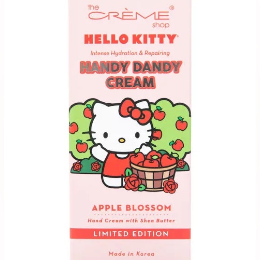 ❌ SOLD ❌ The Crème Shop - Apple Blossom Hand Cream - Hello Kitty